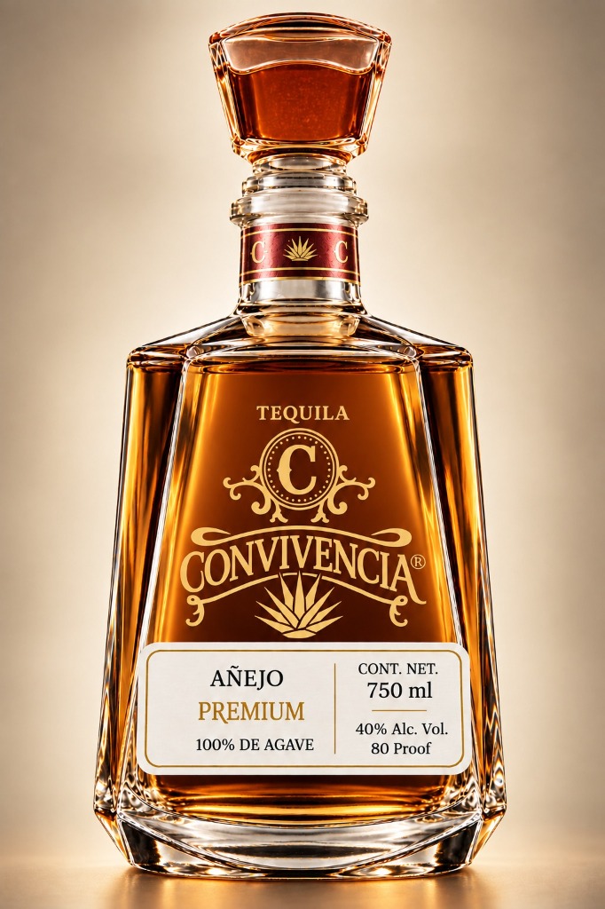 Tequila Convivencia Añejo Premium