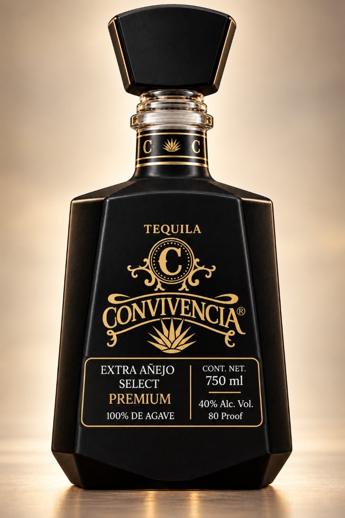 Botella Tequila Convivencia